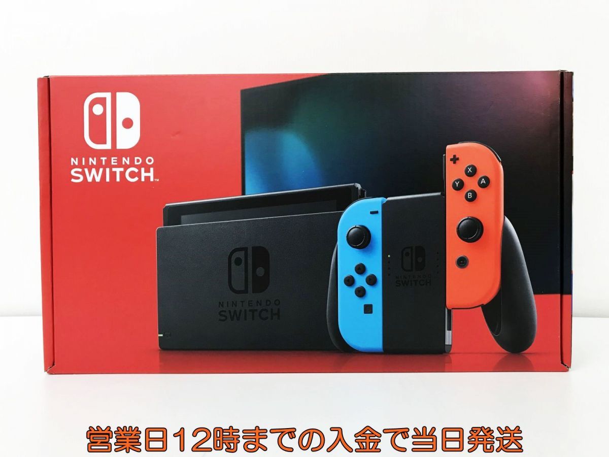 Switch Nintendo 本体 ネオンブルー⁄ネオンレッド 任天堂 美品 新 