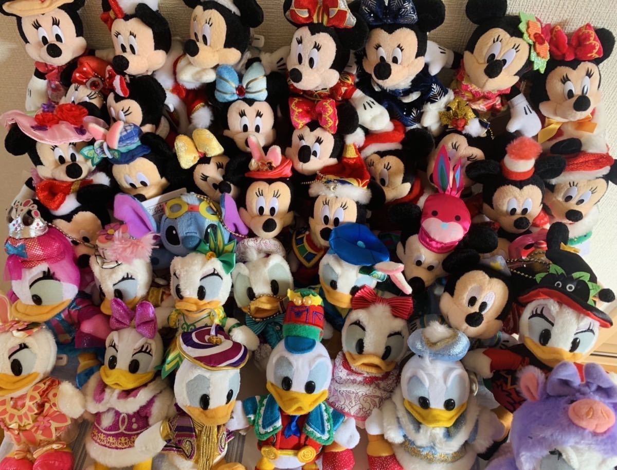 ディズニー ぬいぐるみバッチ ツムツム 大量まとめ売り ディズニー