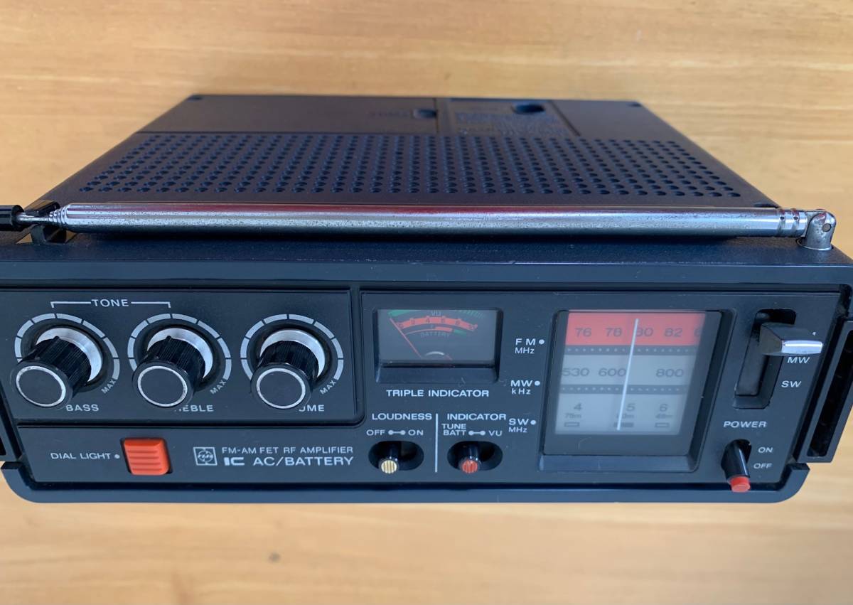 NATIONAL / PANASONIC : COUGAR RF-888 3BAND RADIO ◆ BLUE ◆ / 送料無料
