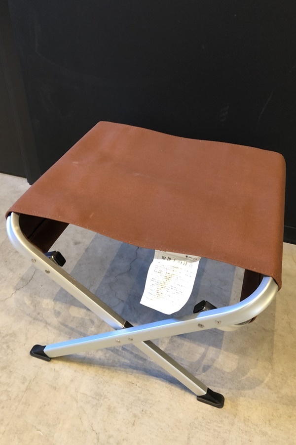 廃盤品）snow peak ローチェアオットマン ブラウン LV-103BR
