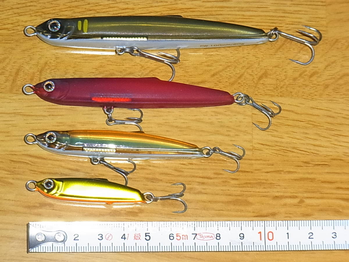 デュエル Duel ライブベイトジグミノー サイズ違い4個セット ジグミノー ソリッドミノー クリアソリッド系ルアー ミノー 売買されたオークション情報 Yahooの商品情報をアーカイブ公開 オークファン Aucfan Com