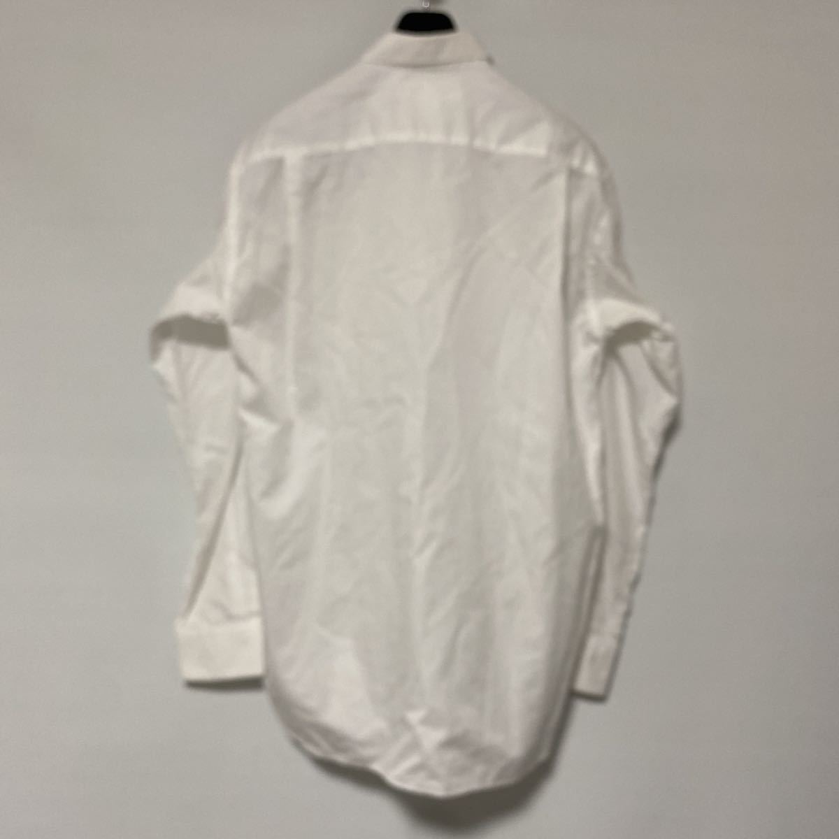 美品 フランス製 コムデギャルソンシャツ シワ加工 ホワイトシャツ S 美品 フランス 製 コムデギャルソン シャツ 変形 ホワイト シャツ S