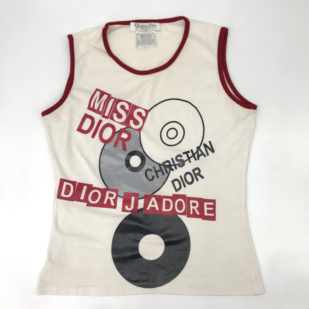 H57 1円 Dior ディオール ミスディオール タンクトップ トップス Dior