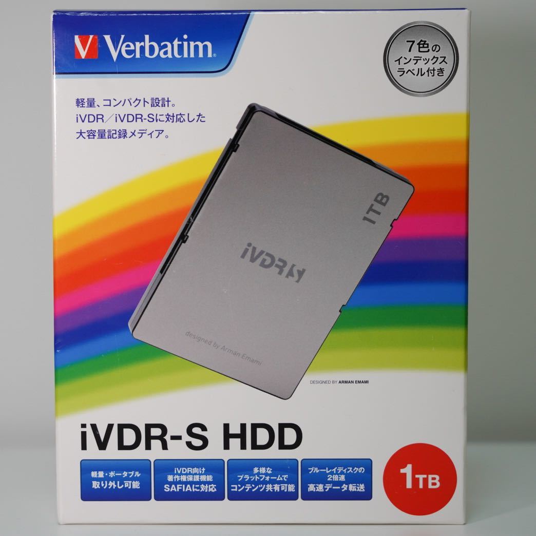 Verbatim iVDR-S カセットハードディスク HDD 1TB - 公式通販 Verbatim