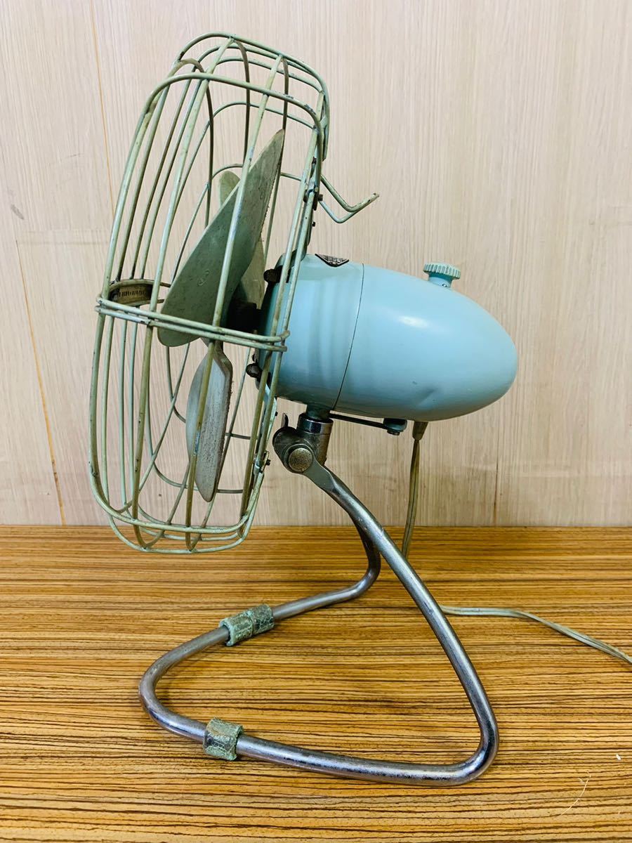 うぶ品 昭和レトロ 富士電機 FUJI SILENT FAN FKS 3061 扇風機 3枚