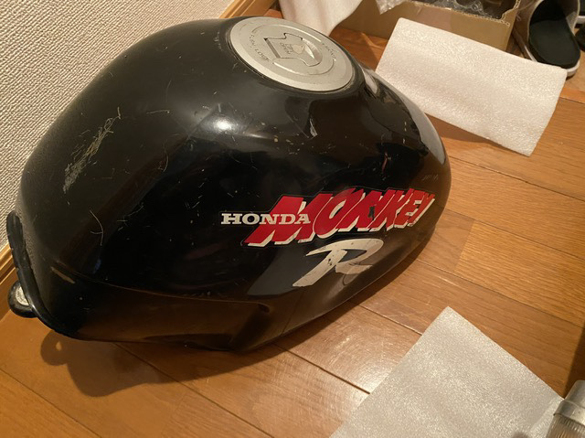 ホンダ　モンキーr 純正タンク　黒　当時物