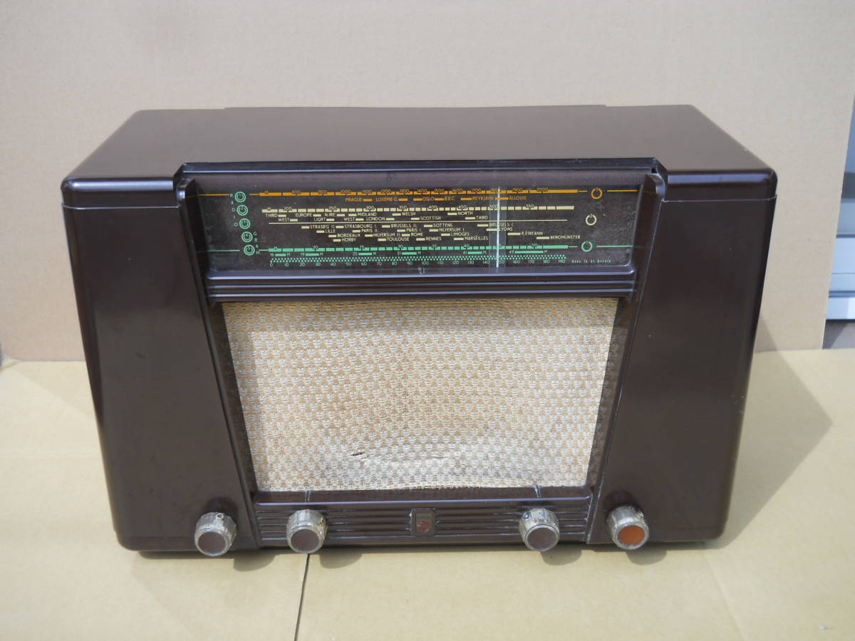 真空管ラジオ Yahoo!オークション | 昭和 ナショナル AX-420 高一 