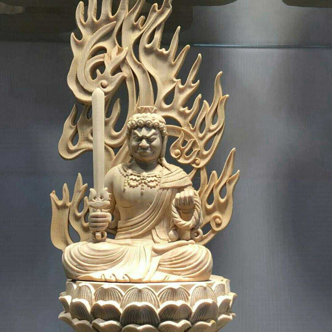 木彫仏像 精密細工 不動明王座像 | 座像」の人気商品一覧 不動明王座像