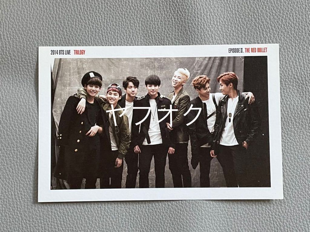 BTS 防弾少年団 THE RED BULLET TRB PHOTO CARD フォトカード RM JIN 
