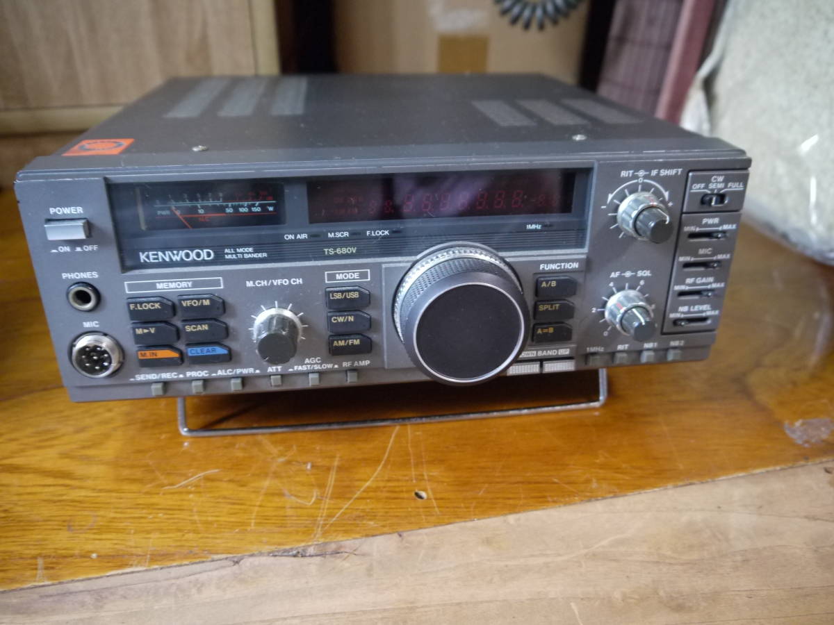 KENWOOD ケンウッドTS-680V 10W機ジャンク品扱い、部品取り、実験用