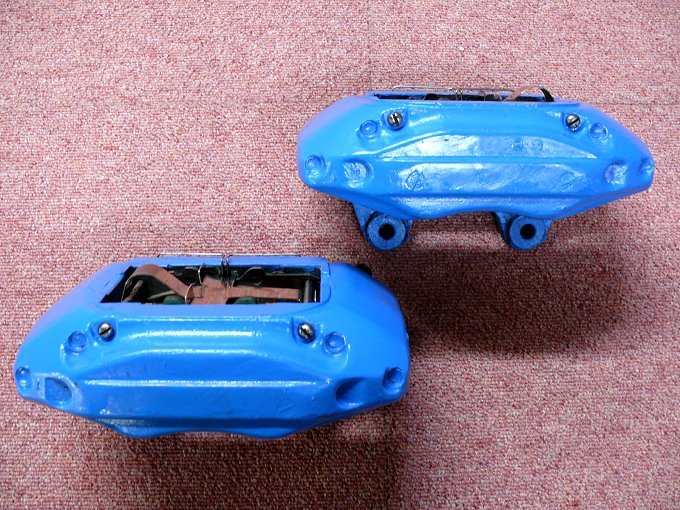 スカイライン ECR33 フロント4POTキャリパー・ローター※ 日産用