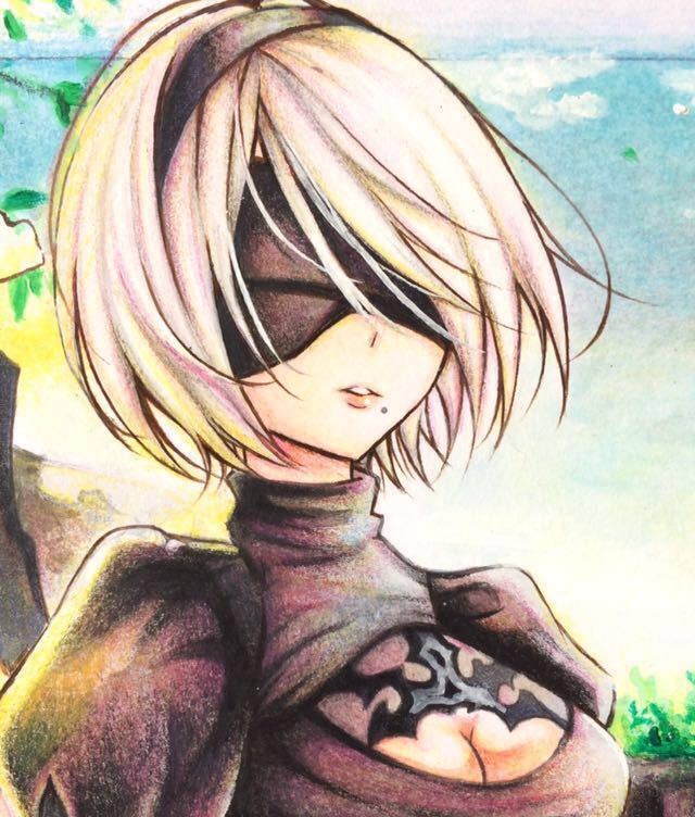 送料無料，新品 手描き イラスト 大妖精 東方Project モノクロ 同人 色紙