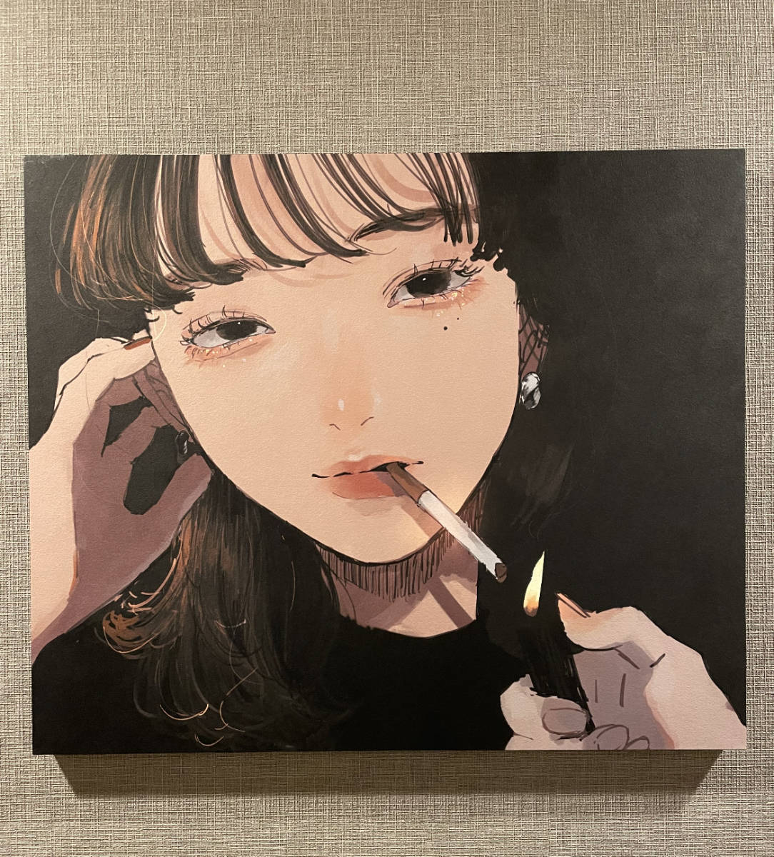 凪　イラストレーター　開戦前夜 凪作品集 | 暁のヨナ大原画展」 月と睫毛 作品集『月と睫毛 展示