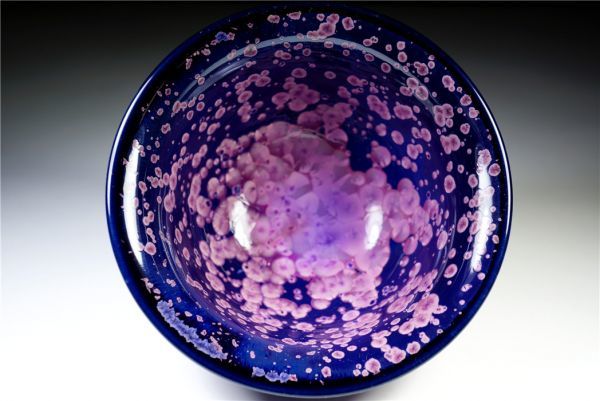 時代建窯 鷓鴣青釉桜満開紋茶碗 建盞 重さ約140g 径約9cm