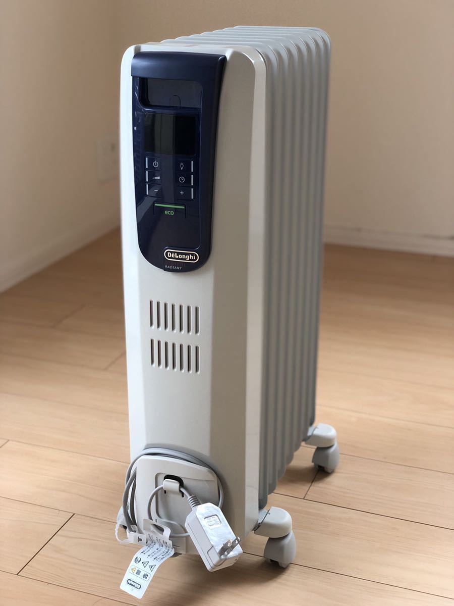 デロンギ デジタルラディアント オイルヒーター KHD410812-MB Delonghi