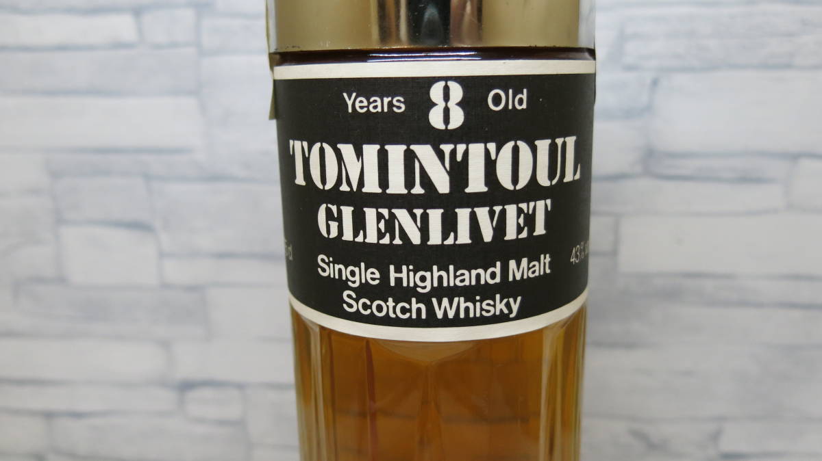 ☆GOL☆ GLENLIVET TOMINTOUL トミントール 8年 グレンリベット 1989年 