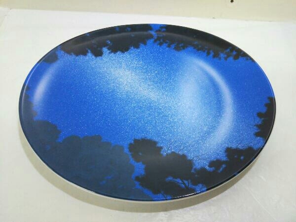 希少 非売品 美品 ロイヤルコペンハーゲン 千住博 プレート 飾り皿