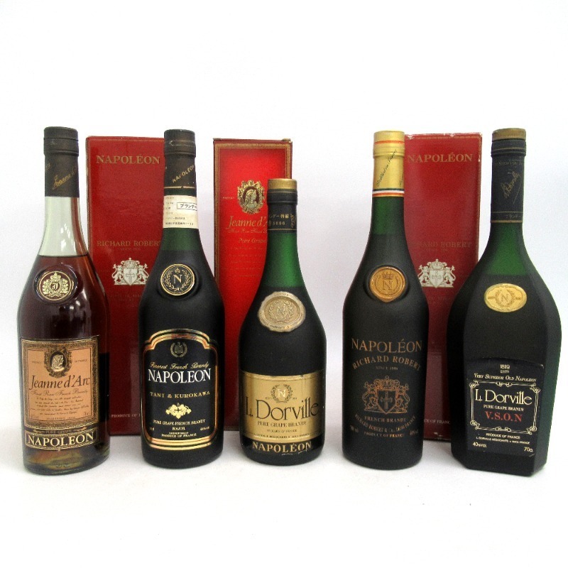 品質保証，HOT フレンチブランデー ナポレオン 5本セット 700ml(その他)｜売買されたオークション情報、yahooの商品情報をアーカイブ公開 - オークファン その他