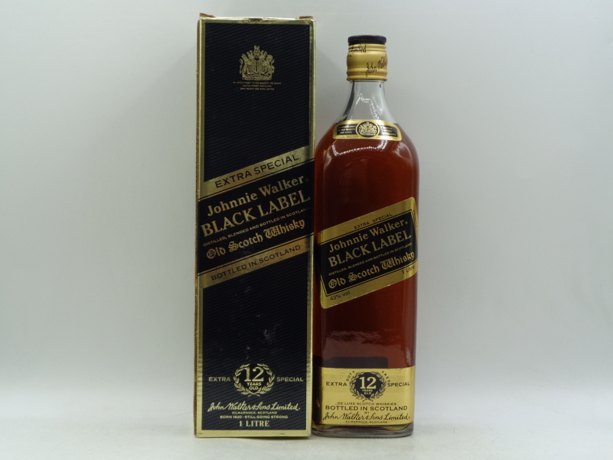 Johnnie Walker Black Label Whisky Scotch 0 70cl - | 40% Blended 