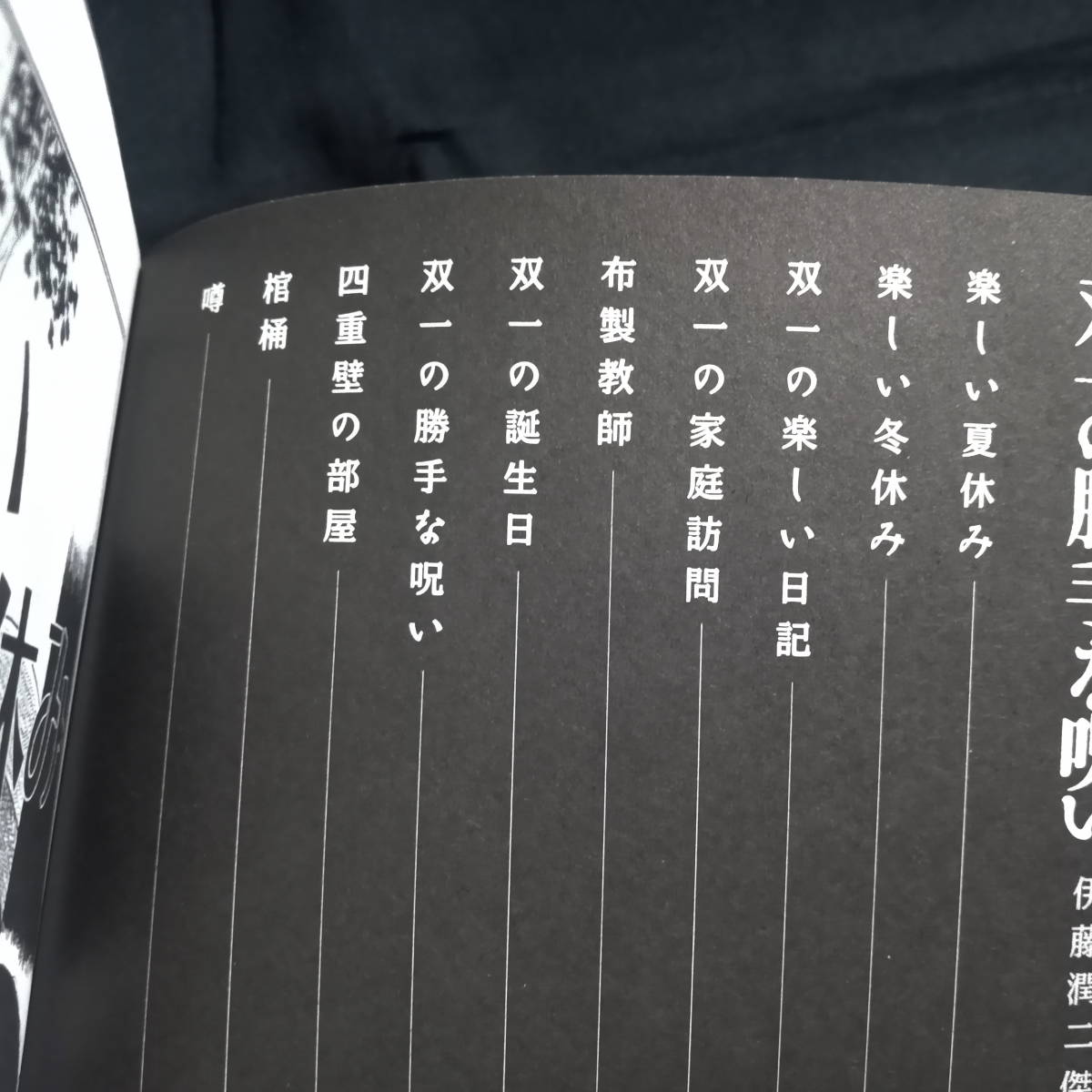 ☆美品☆伊藤潤二傑作集3 双一の勝手な呪い (青年)｜売買された