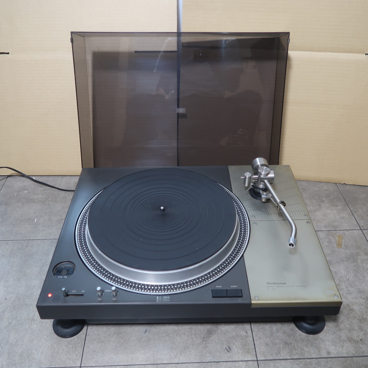  Q06962 発送 きません 東京都引取限定 Technics テクニクス レコードプレーヤー SL-110 + Technics SH-11L1(パナソニック、テクニクス)｜売買されたオークション情報、yahooの商品情報をアーカイブ公開 - パナソニック、テクニクス