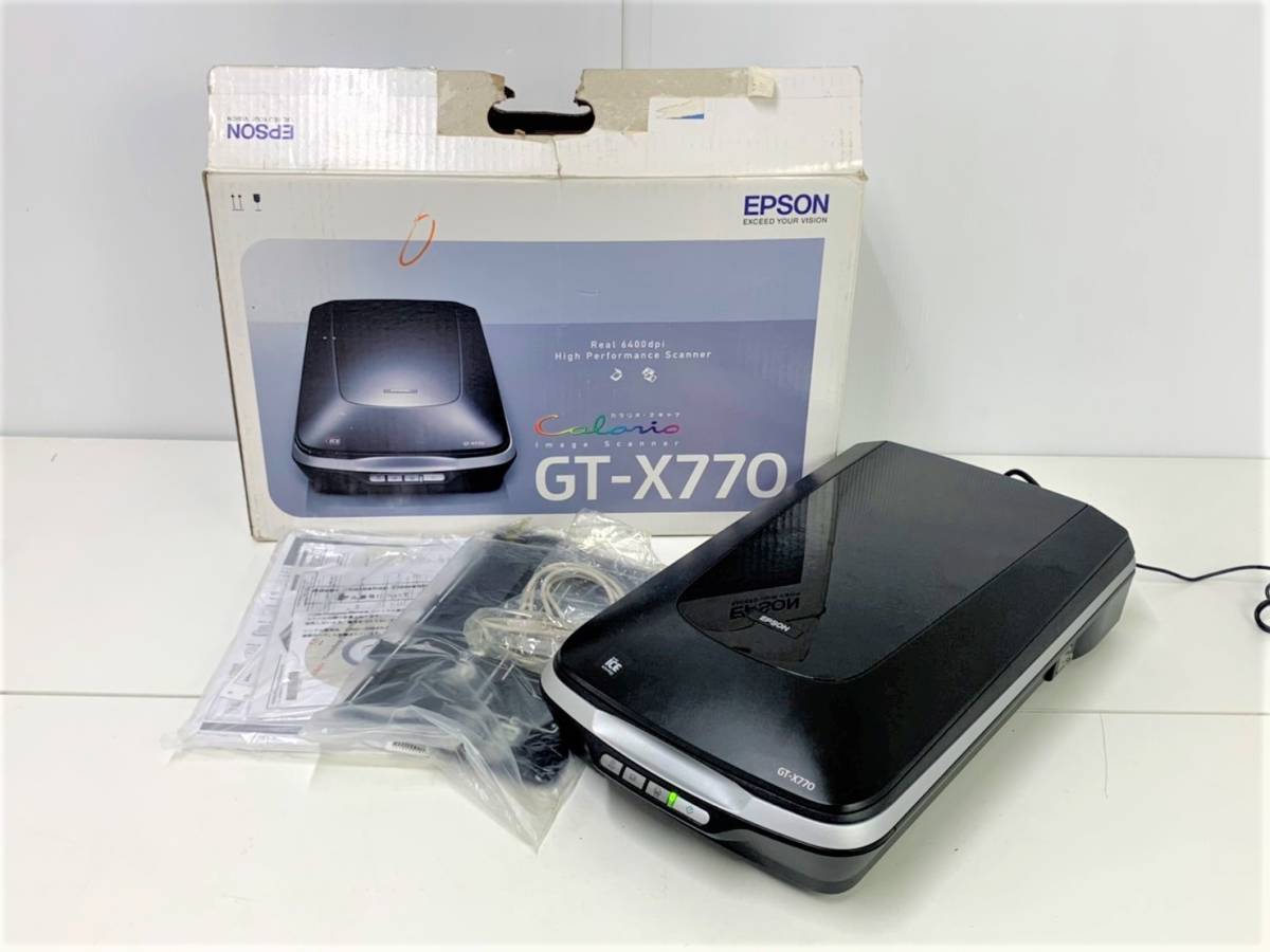 GT-X770 | EPSON エプソン Colorio A4 フラット スキャナ 卓上型カラー
