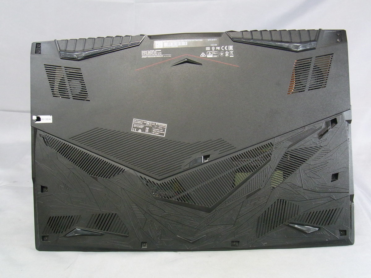 B26559 O-09098 MSI GP75 Leopard 9SD-449JP / Core i7-9750H 8GB ジャンク MSI Leopard - LDLC Muséericorde GP75!