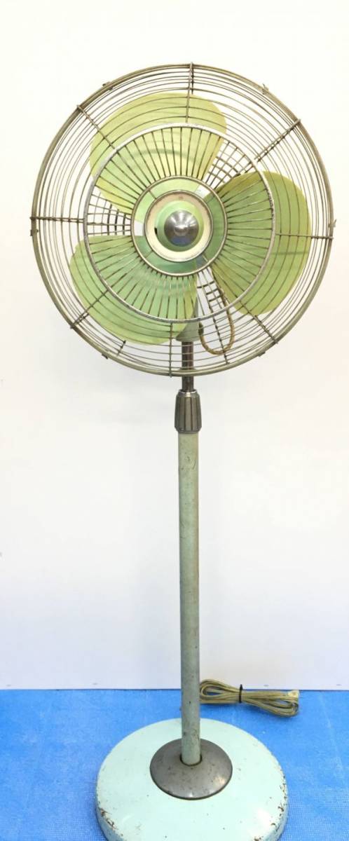 昭和レトロ 三菱電気扇 扇風機 MITSUBISHI 3枚羽 羽サイズ24㎝ 小ぶり