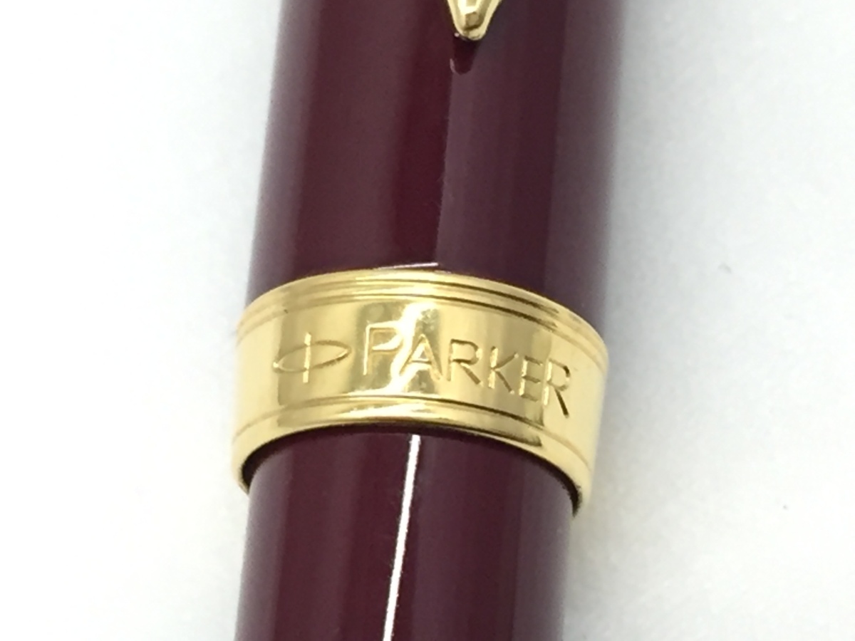 PARKER SONNET 万年筆 ボルドー パーカー 18K Parker 文房具 E. ペン先