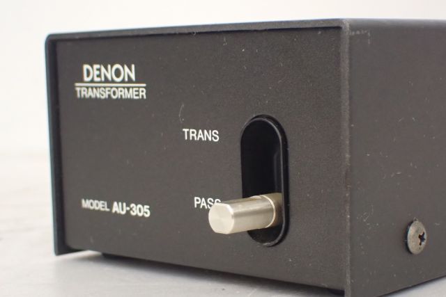DENON MC昇圧トランス AU-305 デノン ▽ 625D1-9 AU-305 DENON MC昇圧