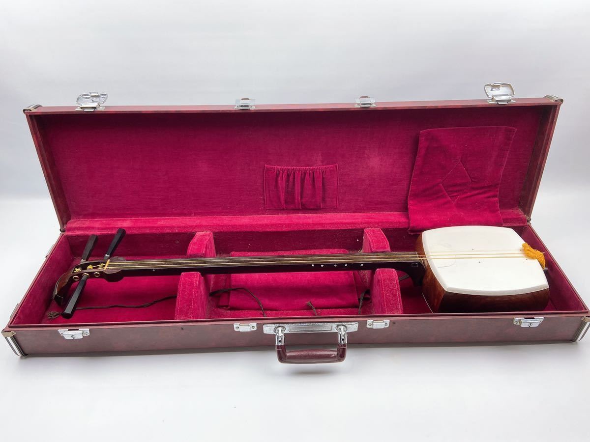 三味線 和楽器 ハードケース 詳細不明 現状品 動作未確認