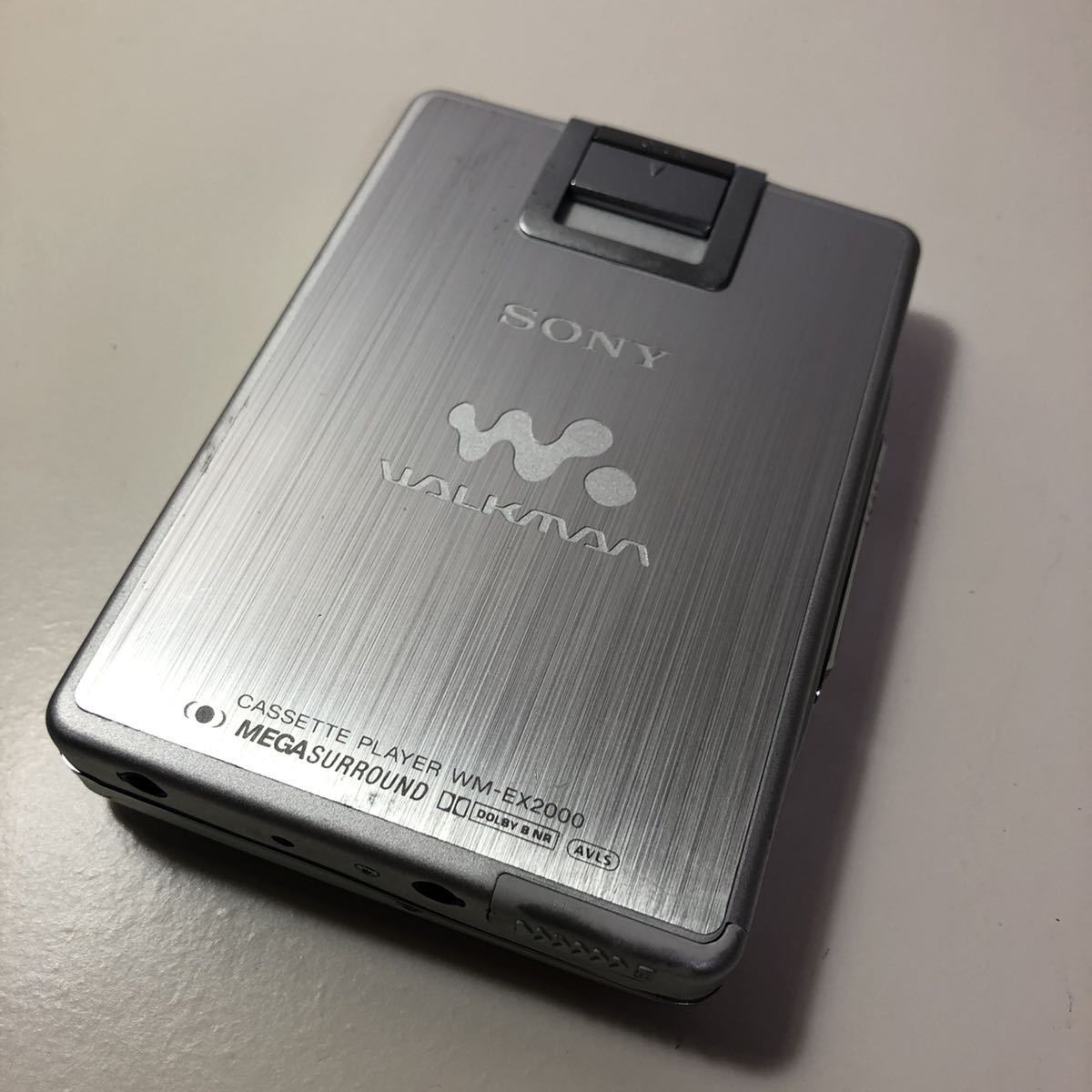 ジャンク SONY カセットウォークマン WM-EX2000 ソニー 箱説あり 写真