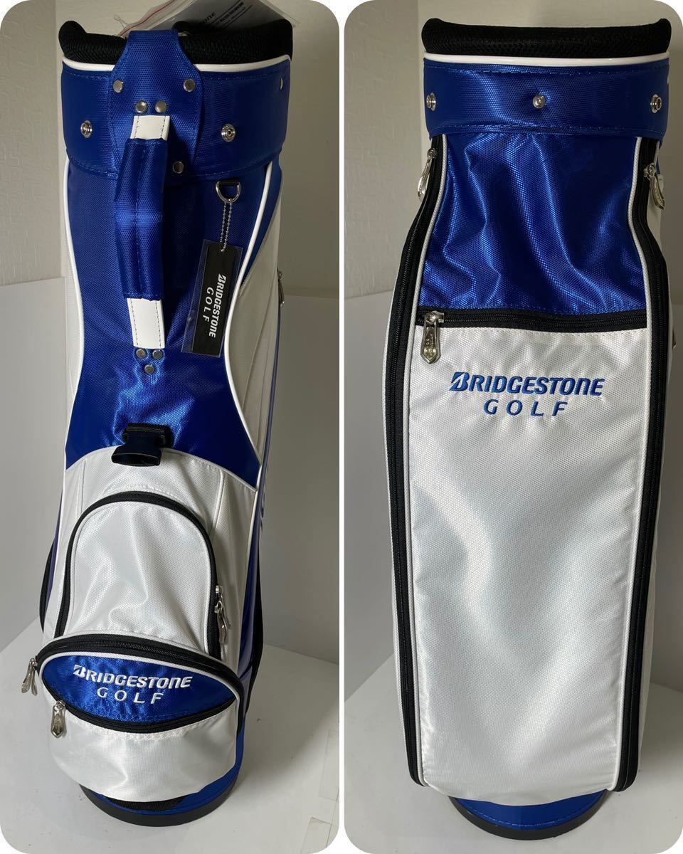 BRIDGESTONE ブリヂストン ゴルフバッグ キャディバッグ ホワイト