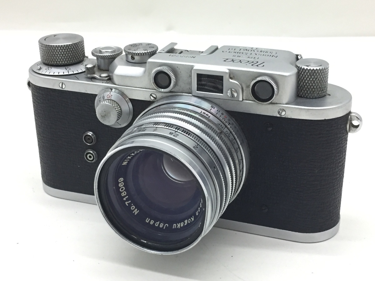 Nicca Camera S H ニッカ 3-S+Nikkor | 5cmレンズ F2 3-S III 5cm