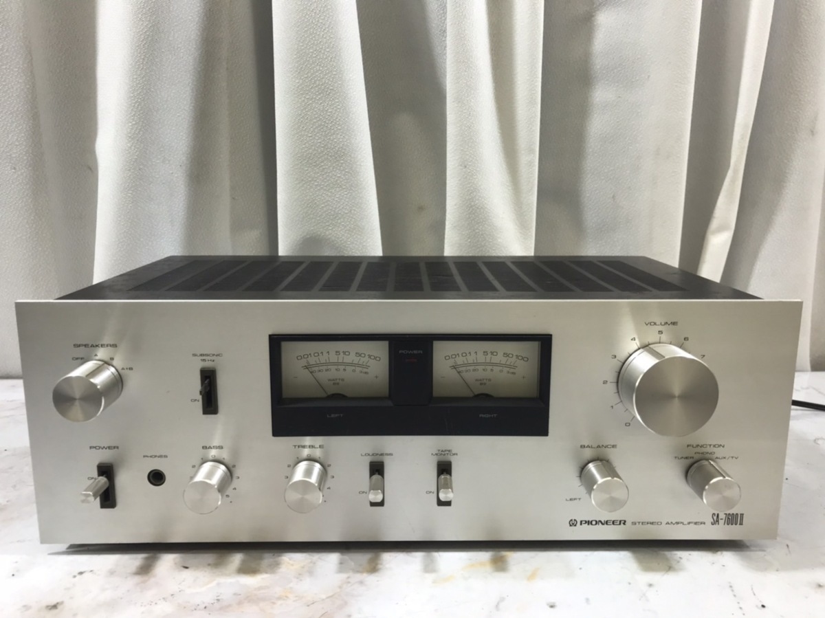 □ジャンク☆PIONEER パイオニア SA-7600 ステレオアンプ Pioneer