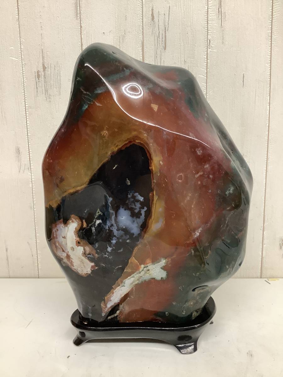 原石 鑑賞石 水石 天然石 置物 重量2.5kg 鉱物標本 ⁄ 高さ約15cm