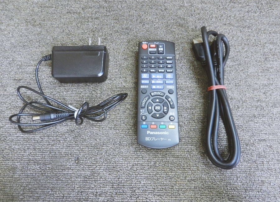 ☆美品☆パナソニック/Panasonic【 ブルーレイプレーヤー フルHDアップ