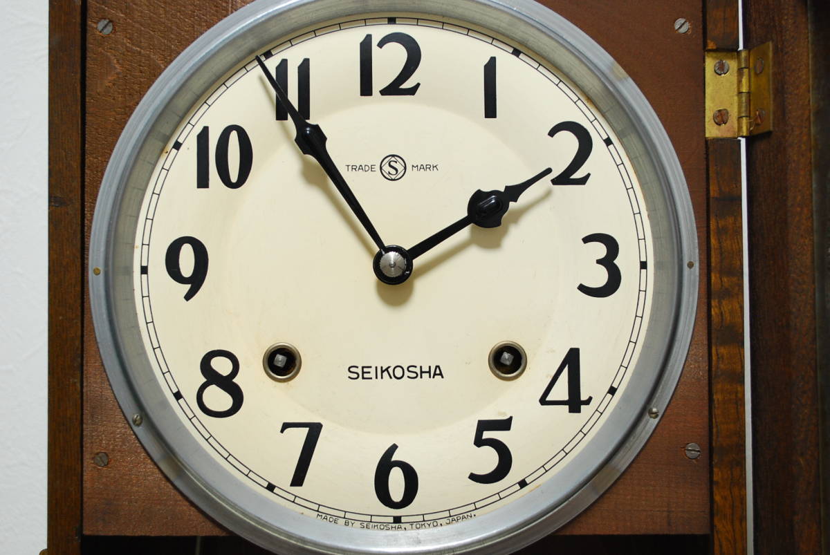 SEIKO ビンテージ 木製柱時計 掛け時計
