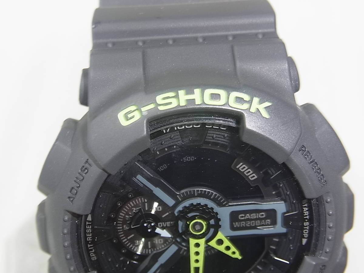 2305 CASIO G-SHOCK GA-110LN クォーツ 動作品 【公式通販】