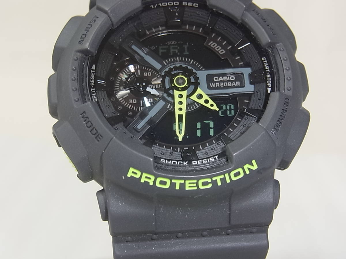 2305 CASIO G-SHOCK GA-110LN クォーツ 動作品 【公式通販】