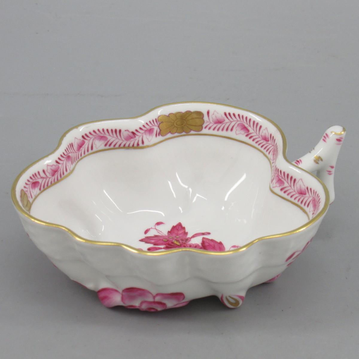 1円 ヘレンド シュガー皿 小皿 花柄 陶器 AQ320(ヘレンド)｜売買された