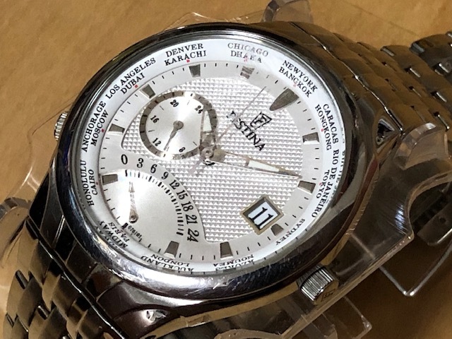 ◇◇☆ FESTINA フェスティナ 6761 メンズ 腕時計 盤面シルバー 