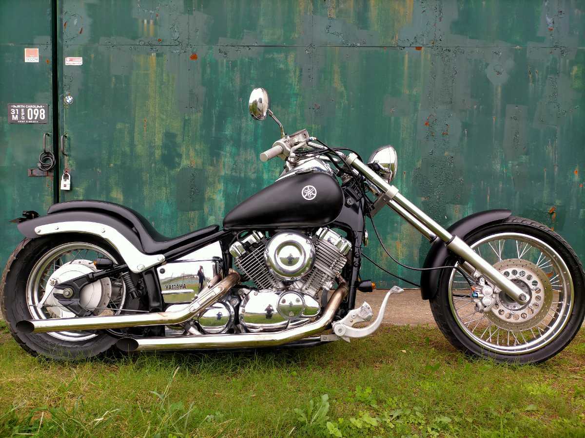 車検2年付 ドラッグスター400 フルカスタム車 ヤマハ アメリカン 車検付き 車体 ドラスタ Ds400 Xvs400 251cc 400cc 売買されたオークション情報 Yahooの商品情報をアーカイブ公開 オークファン Aucfan Com