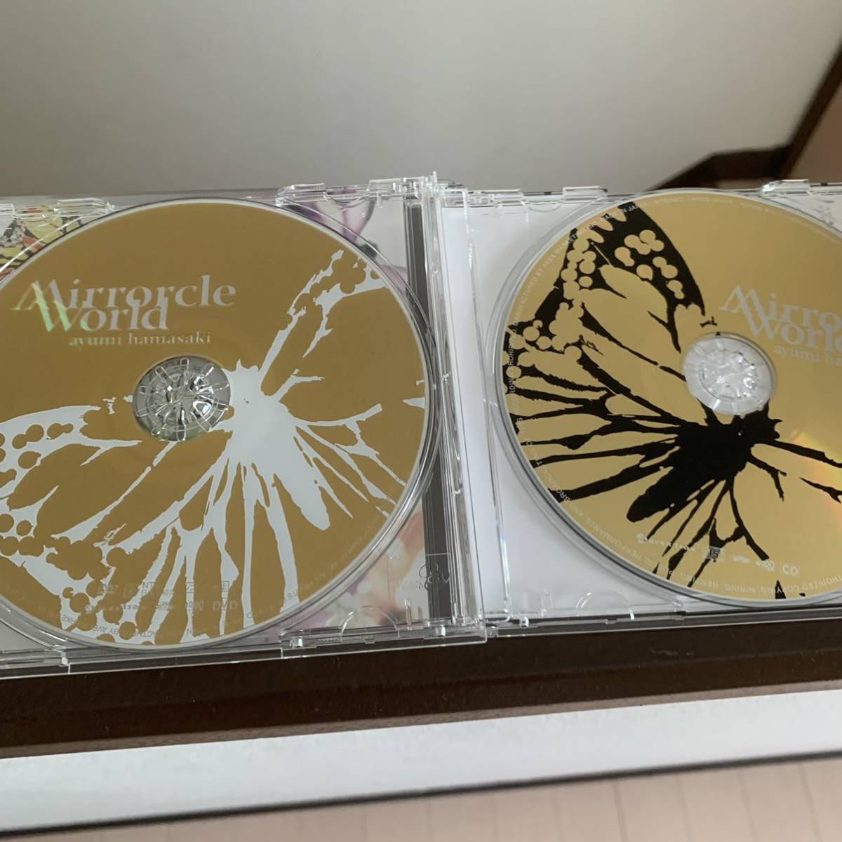 210917◇b3【CD】Mirrorcle World ミラクル・ワールド CD+DVD 浜崎