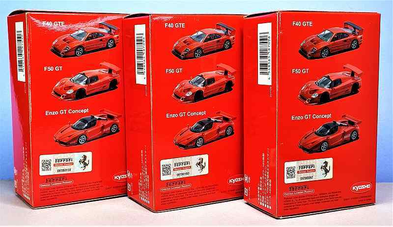 Kyosho ] 1:64 Ferrari Minicar Collection Limited （#183906