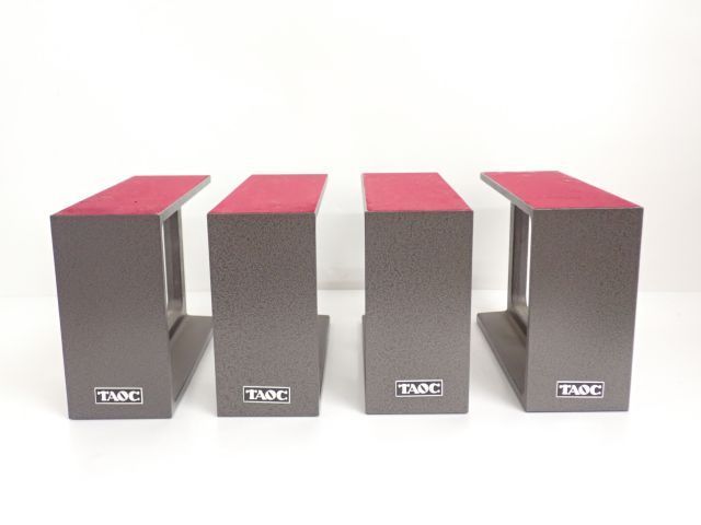 TAOC スピーカースタンド ハイカーボン鋳鉄スピーカースタンド ハイ
