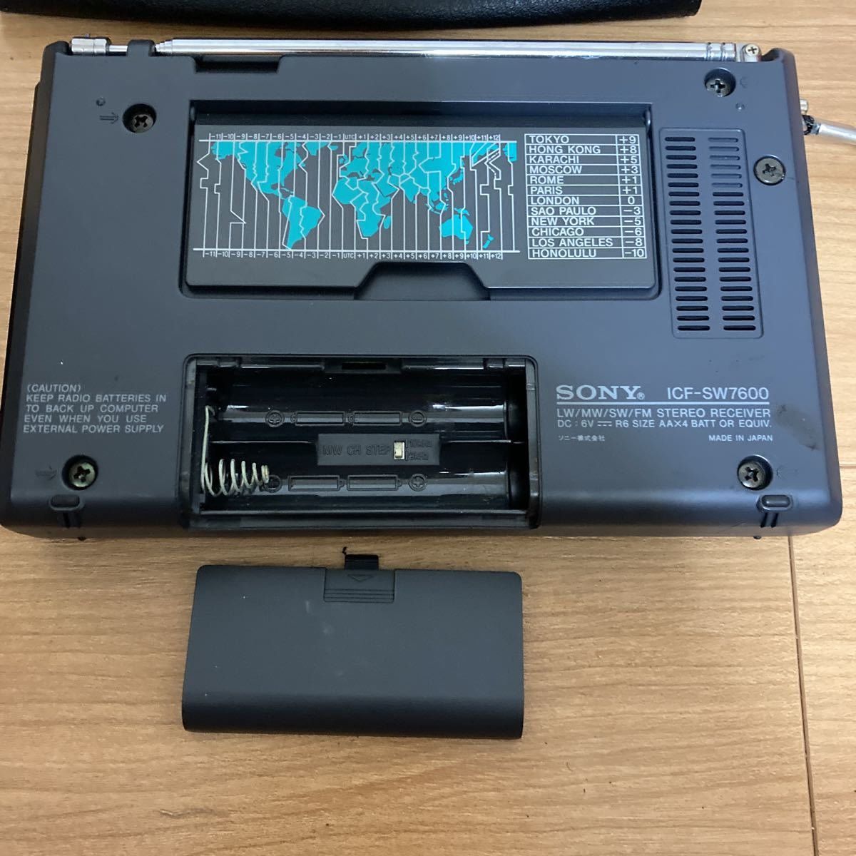 動作品】SONY／短波ラジオ ICF-SW7600 【公式通販】
