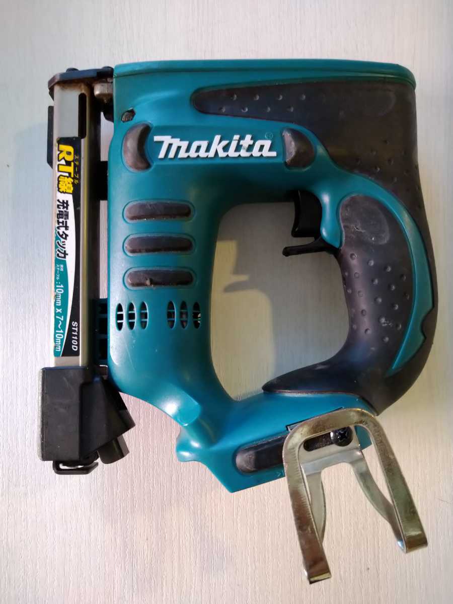 【人気SALE，SALE】 マキタ 充電式タッカ14.4V ST110DRF(電動工具セット)｜売買されたオークション情報、yahooの商品情報をアーカイブ公開 - オークファン 電動工具セット