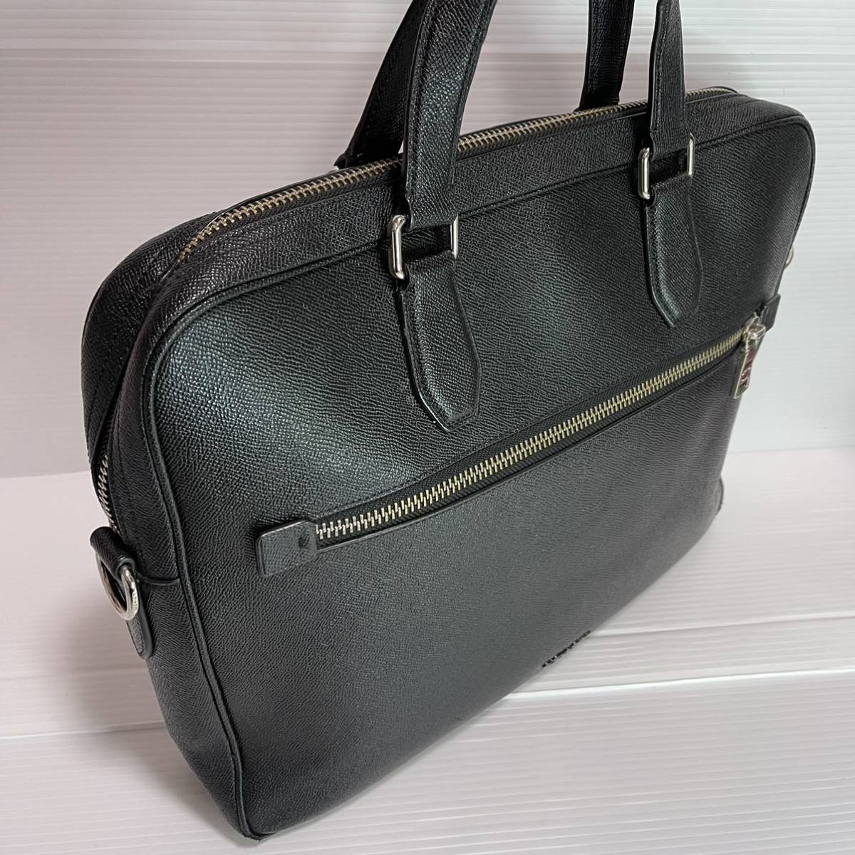 COACH ビジネスバッグ コーチ 55575 ケネディ クロスグレインレザー