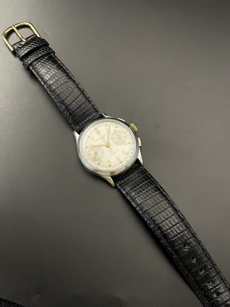 1950年代/超希少】☆ボーム&メルシエ☆アンティーク ☆クロノグラフ